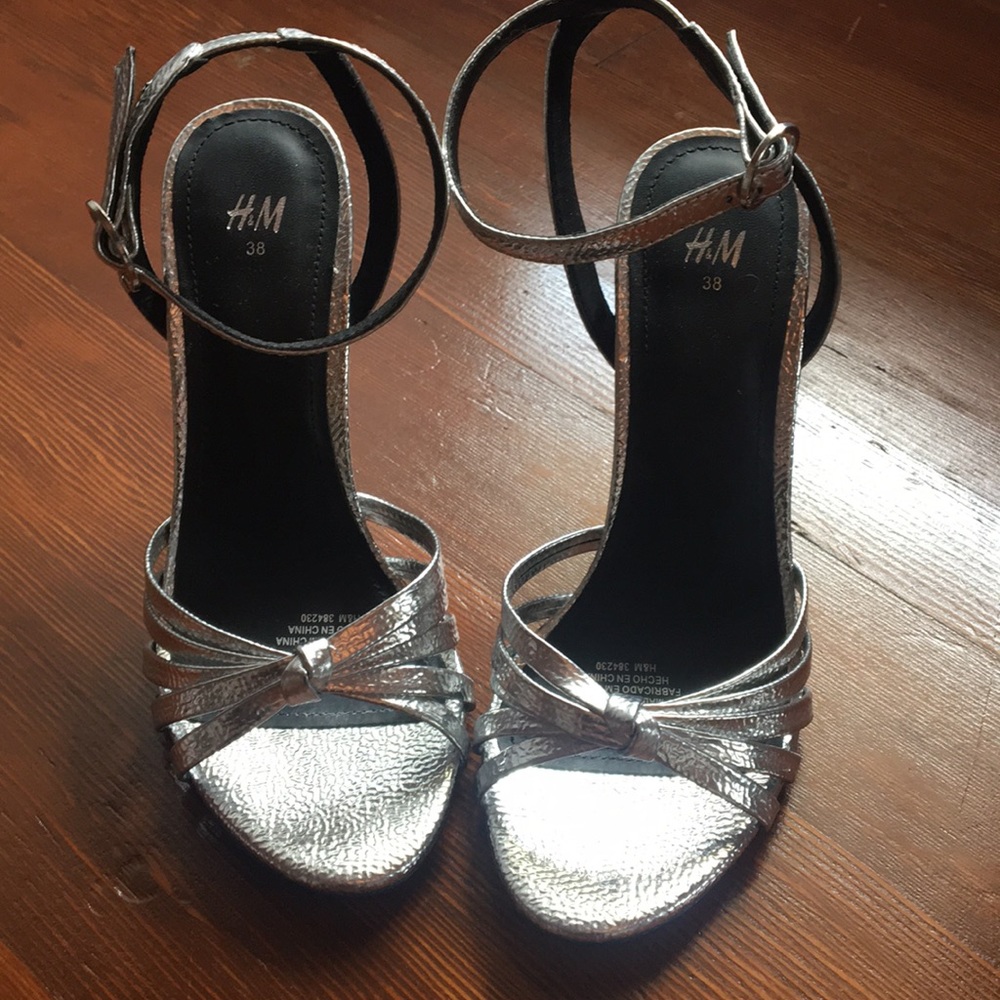 H&M Silver Heels